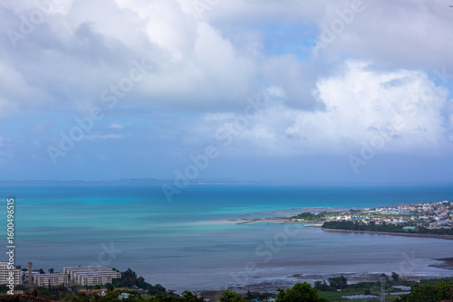 Wallpaper Mural Aerial view of Nancheng City, Okinawa Prefecture, Japan Torontodigital.ca