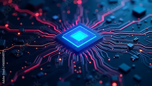 Understanding the intricate details of a modern cpu chip technology and circuit board design today 