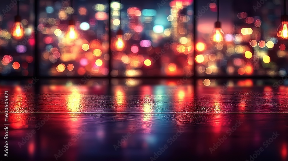 Fototapeta premium Purple Blue Gradient Blurred Background for Design Presentations with Copy Space