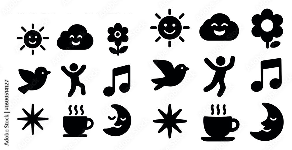 Fototapeta premium vector set of animal icons