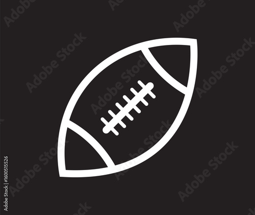 American Football Field icon vector set. Coaching Players Diagram illustration sign collection