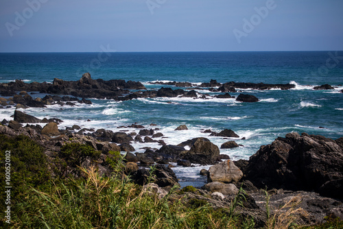Fototapeta Naklejka Na Ścianę i Meble -  The scenery of Cape Muroto in Kochi Prefecture, Japan