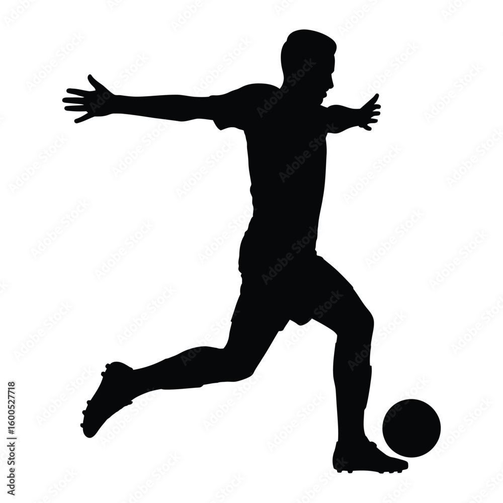 Obraz premium Final Moment Silhouette, Vector, Illustration, Outline, Line Art, Icon, White Background.