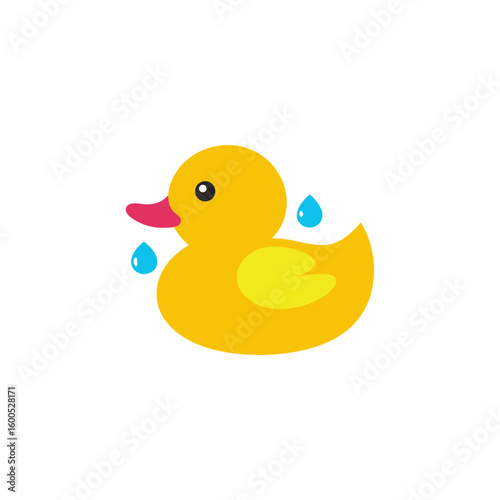 bright-yellow-rubber-duck-with-water-droplets.svg