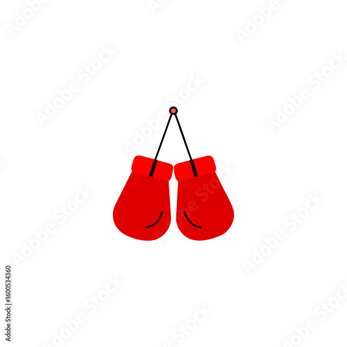 pair-of-red-boxing-gloves-hanging 