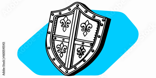 shield with swords