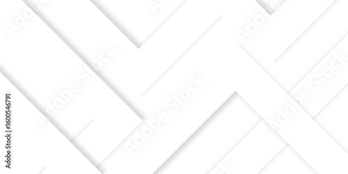 Abstract background with lines White background with diamond and triangle shapes layered in modern abstract pattern design Space design concept Suit for business, corporate, institution presentation.	