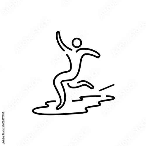 A minimalist line drawing of a muslim man kneeling in prayer on a prayer rug facing mecca humbly bowing