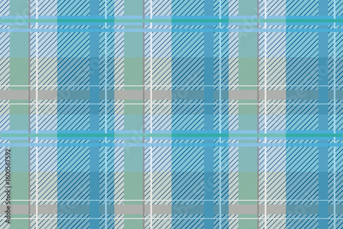 Light blue and white plaid pattern with subtle gray accents. Fresh and clean checkered design ideal for summer fashion and home textiles.