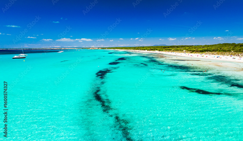 Obraz premium Es Trenc, Mallorca, Balearic Islands, Spain