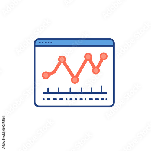 Health Data Dashboard Icon