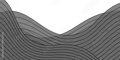 Vector Illustration of the gray pattern of lines abstract background. Vector Illustration