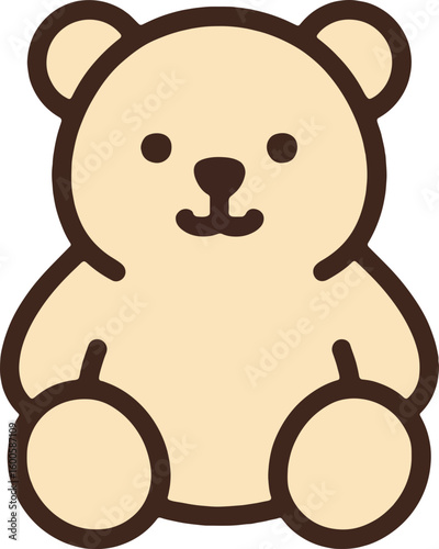 teddy bear vector illustration