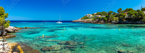 Canvas Print Font de sa Cala, Mallorca, Balearic Islands, Spain