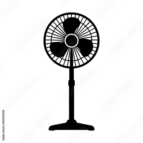 old electric fan vector