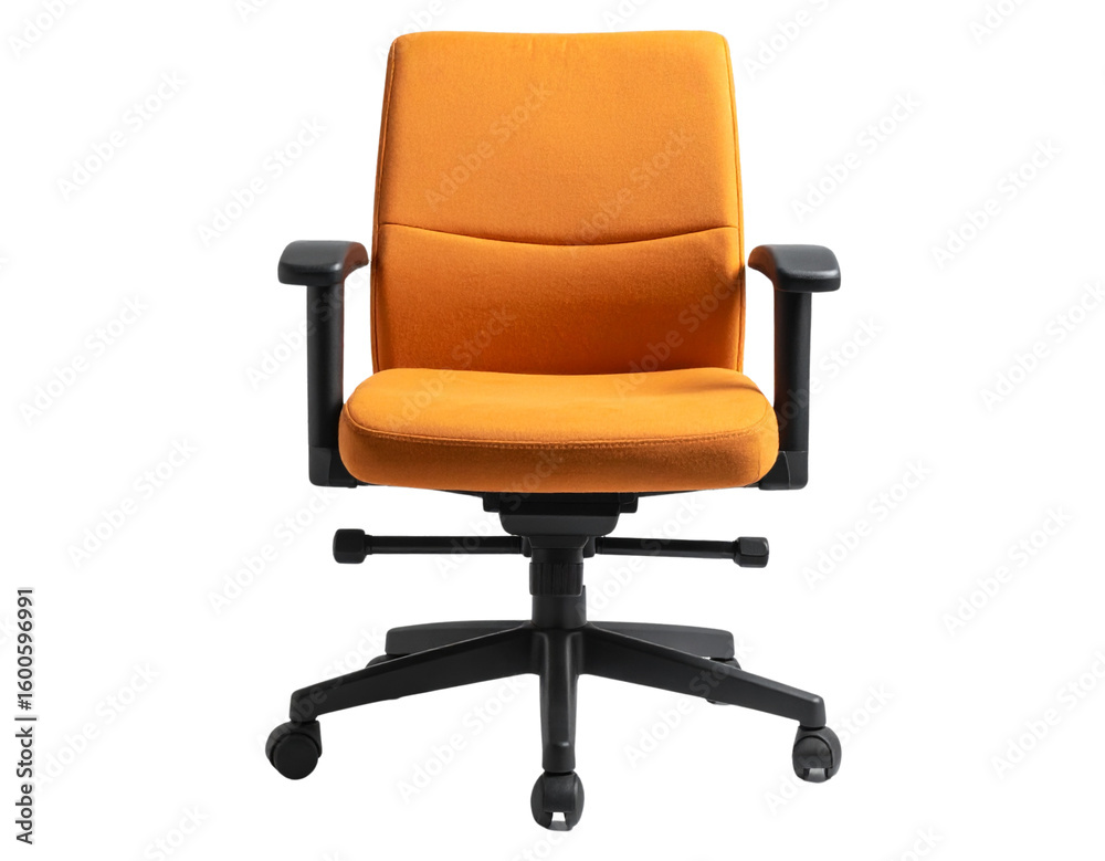 “Contemporary Orange Office Chair in Minimalist Style, Isolated PNG”. “Contemporary Orange Office Chair in Minimalist Style, Isolated PNG”.