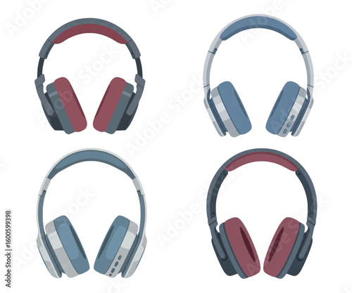 headphones vector