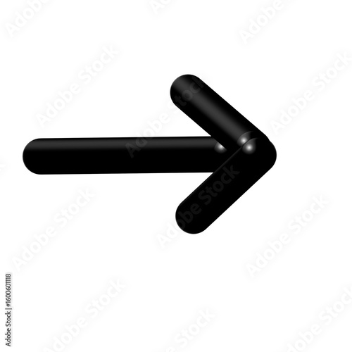 black arrow sign