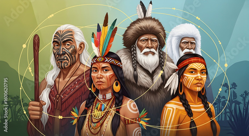 United Indigenous Generations Portrait