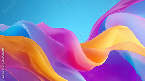 Vibrant Colorful Waves