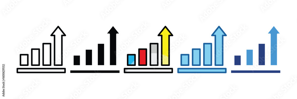 Bar Chart Icon Element For Design Bar Chart Icon Element For Design