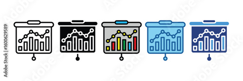 Histogram  Icon Element For Design