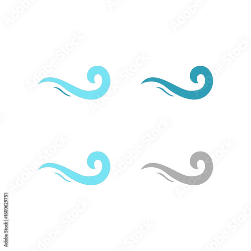 WATER SPLASH SIGN SYMBOL LOGO VECTOR
