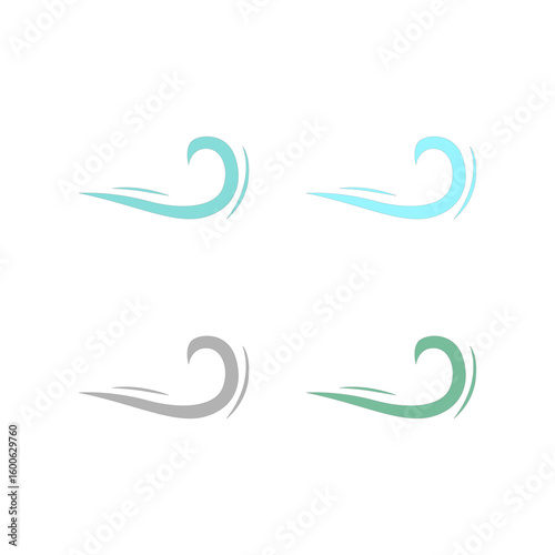 WATER SPLASH SIGN SYMBOL LOGO VECTOR
