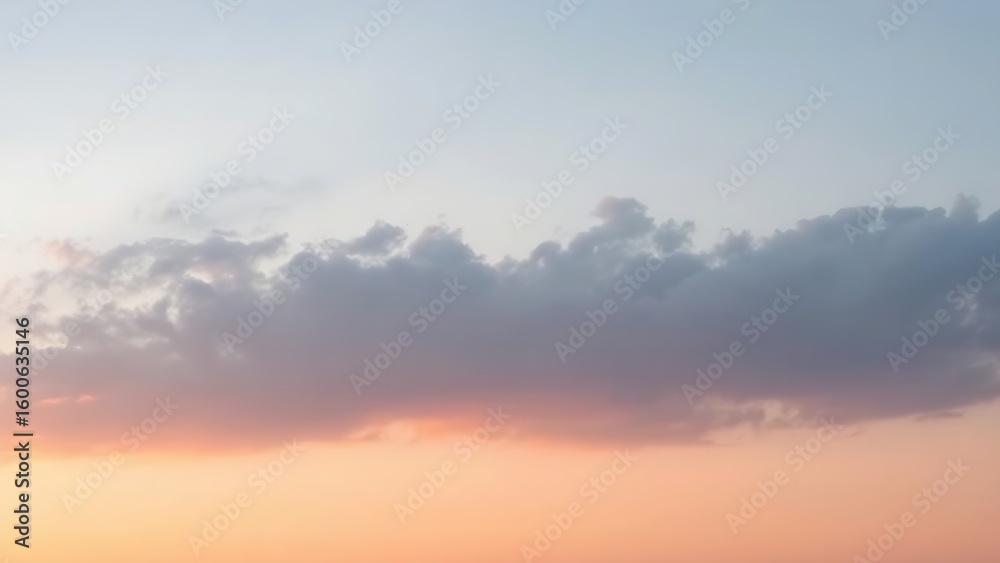 Obraz premium Abstract thought bubbles floating against a gradient sky, representing ideas and creativity.