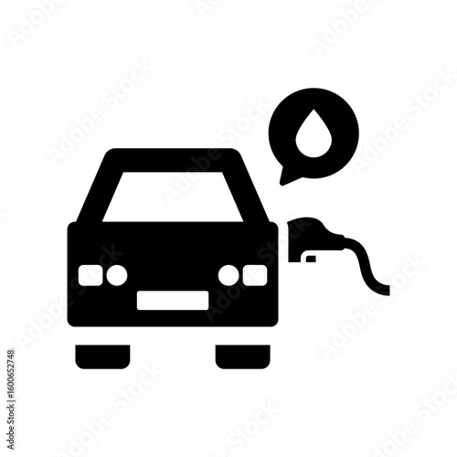 car refueling gas station icon
