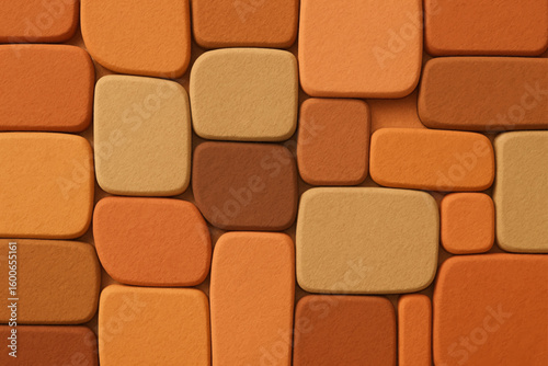 Textured Abstract Brick Wall Pattern Background