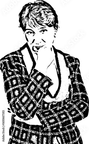 Sad pensive mature executive