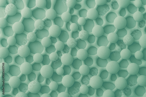 Mesmerizing Textured Bubble Field Background