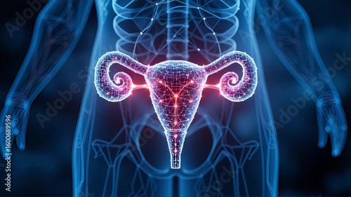 Uterus Anatomy: 3D Interactive Visualization