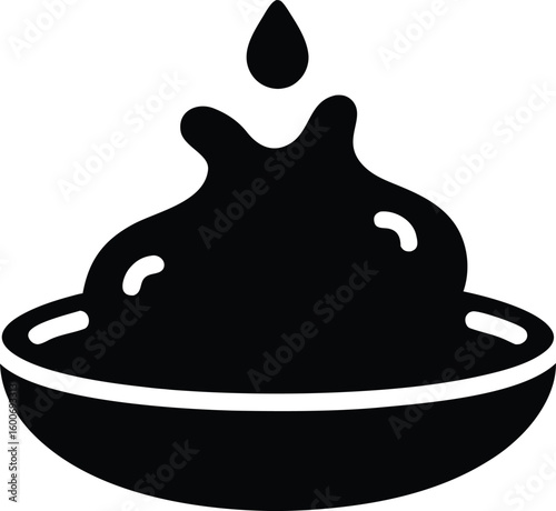 Bowl of Chocolate Dessert