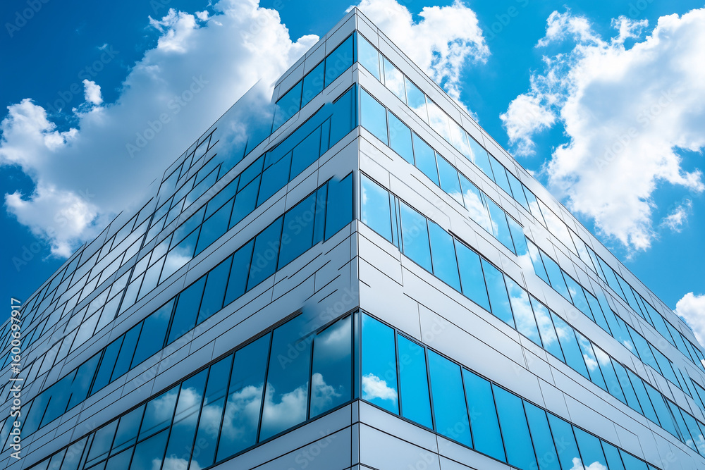 Exterior of a corporate investment building. Exterior of a corporate investment building.