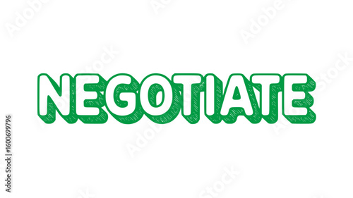 Negotiate.