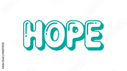 Hope Typography.