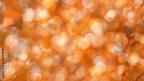 Warm orange and white blurred lights