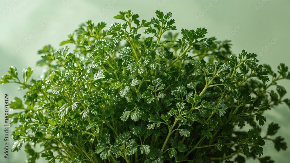 Obraz premium Bundle of parsley and fennel