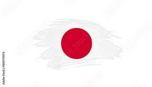 Painted Japanese flag (1) Free Download Painted Japanese flag (1) - GFXLoad