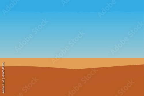 Open barren field with no landmarks under cloudy sky