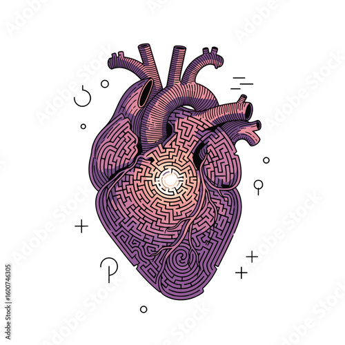 Navigating the labyrinth of the human heart and its complex emotions