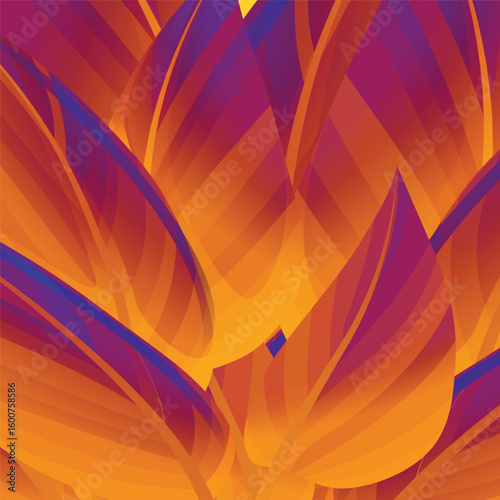 a colorful abstract background with a flower