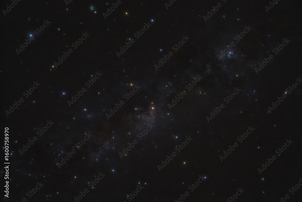 Fototapeta premium Celestial bodies in deep space stars constellations