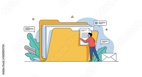 Organizing digital information effectively managing files and documents efficiently for better workflow and productivity enhancement