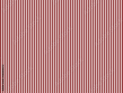 Marron and white vertical stripes pattern background. Seamless striped pattern, straight vertical lines, maroon and white texture, vector background pattern. Optical illusion.