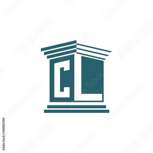CL initial for law firm logo.
