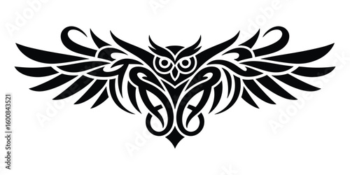  Phoenix Divider Vector, Twin Phoenix Ornaments on White Background for Elegant Invitations, Artistic Projects, and Luxury Designs


