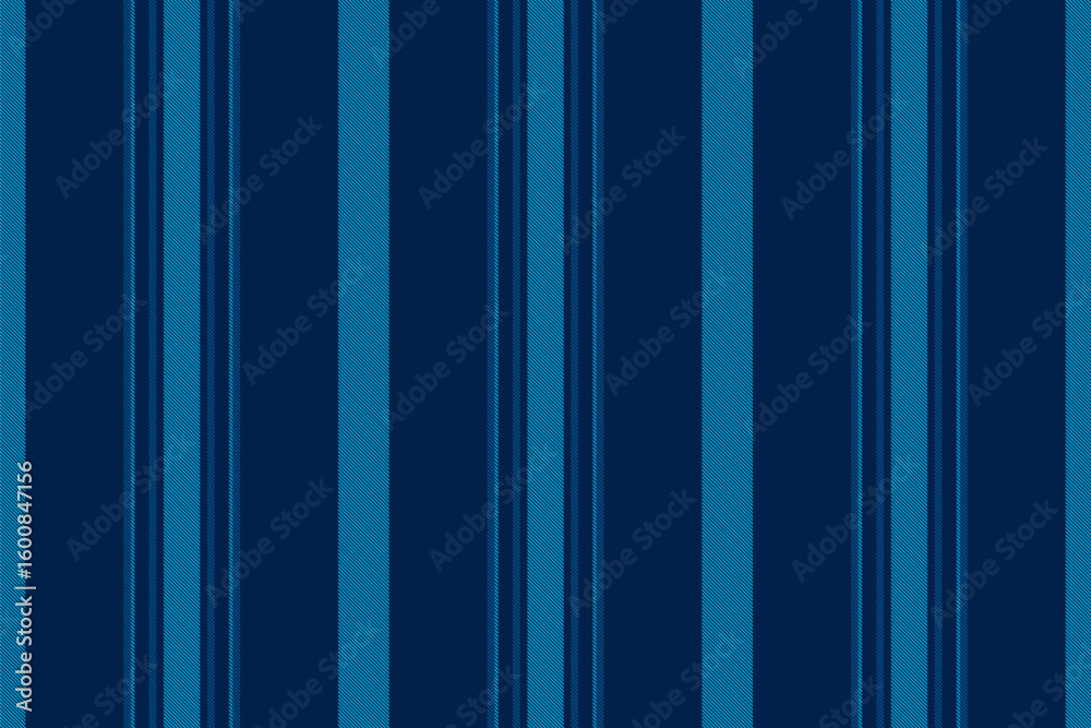 Tanufacturing vertical stripe textile, editable vector fabric texture. Hmerican seamless lines background pattern in dark and bright colors.